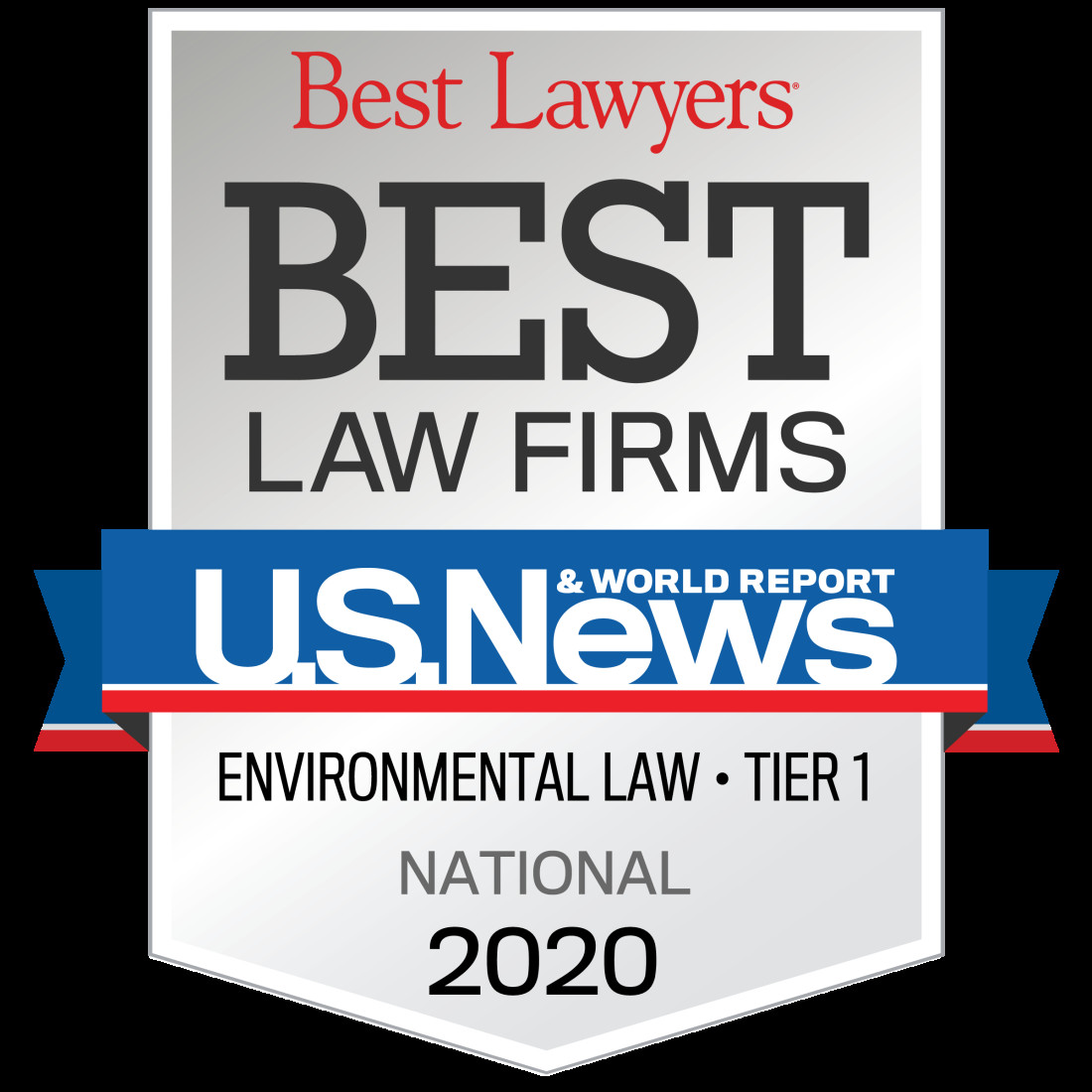 Best Law Firm 2021 - Tier 1 Environmental